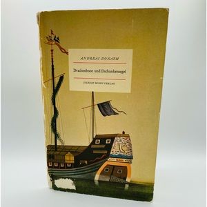 1960 Book in German “Dragon Boat and Junk Sail”